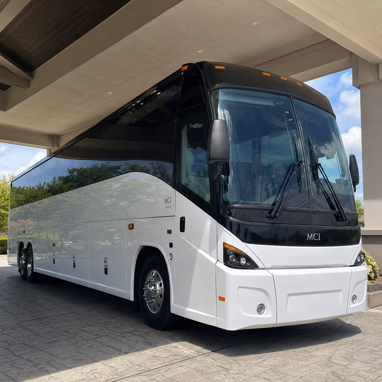 how bus type and group size affect bus rental rates in tracy