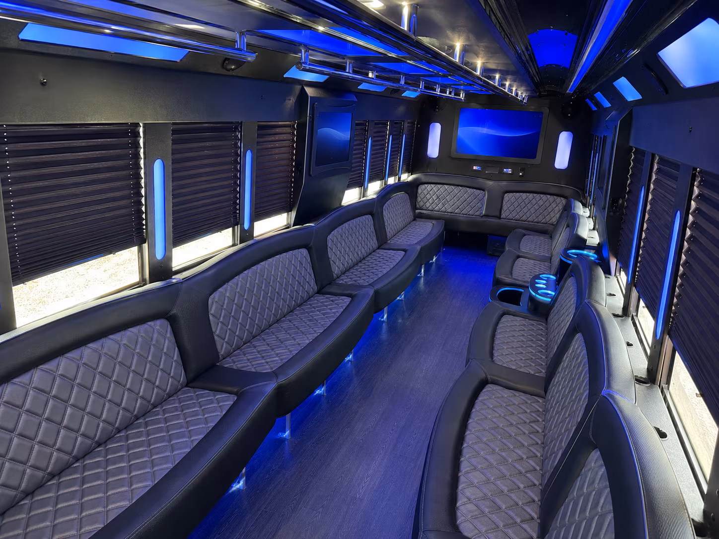 party buses to shoreline amphitheatre and outdoor festival shows