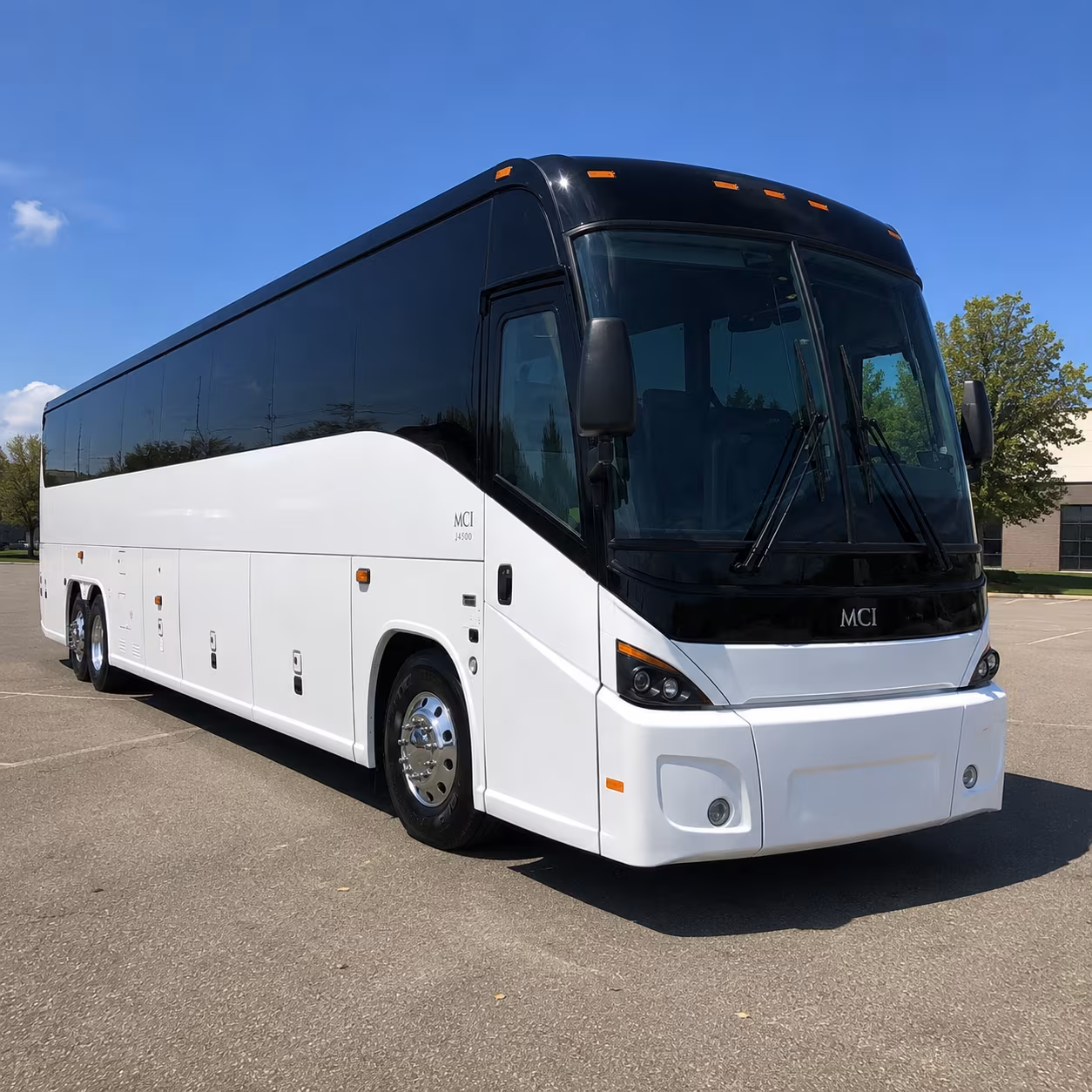 tracy 45 passenger charter bus