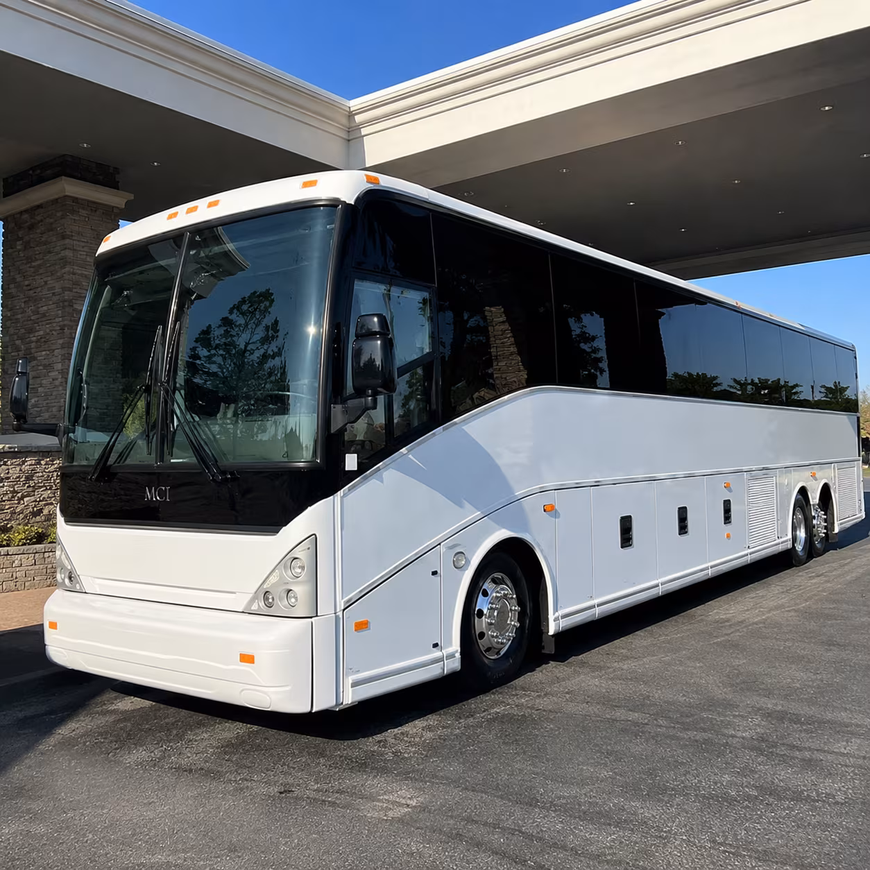 tracy concert charter bus rental