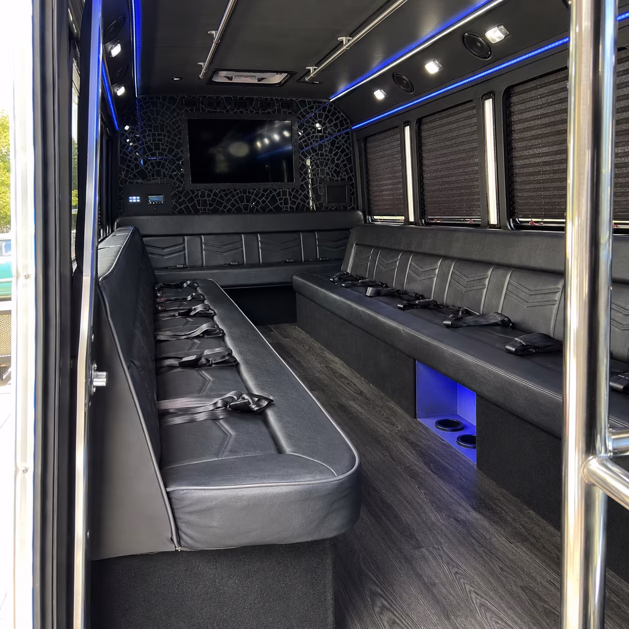 tracy corporate party bus rental
