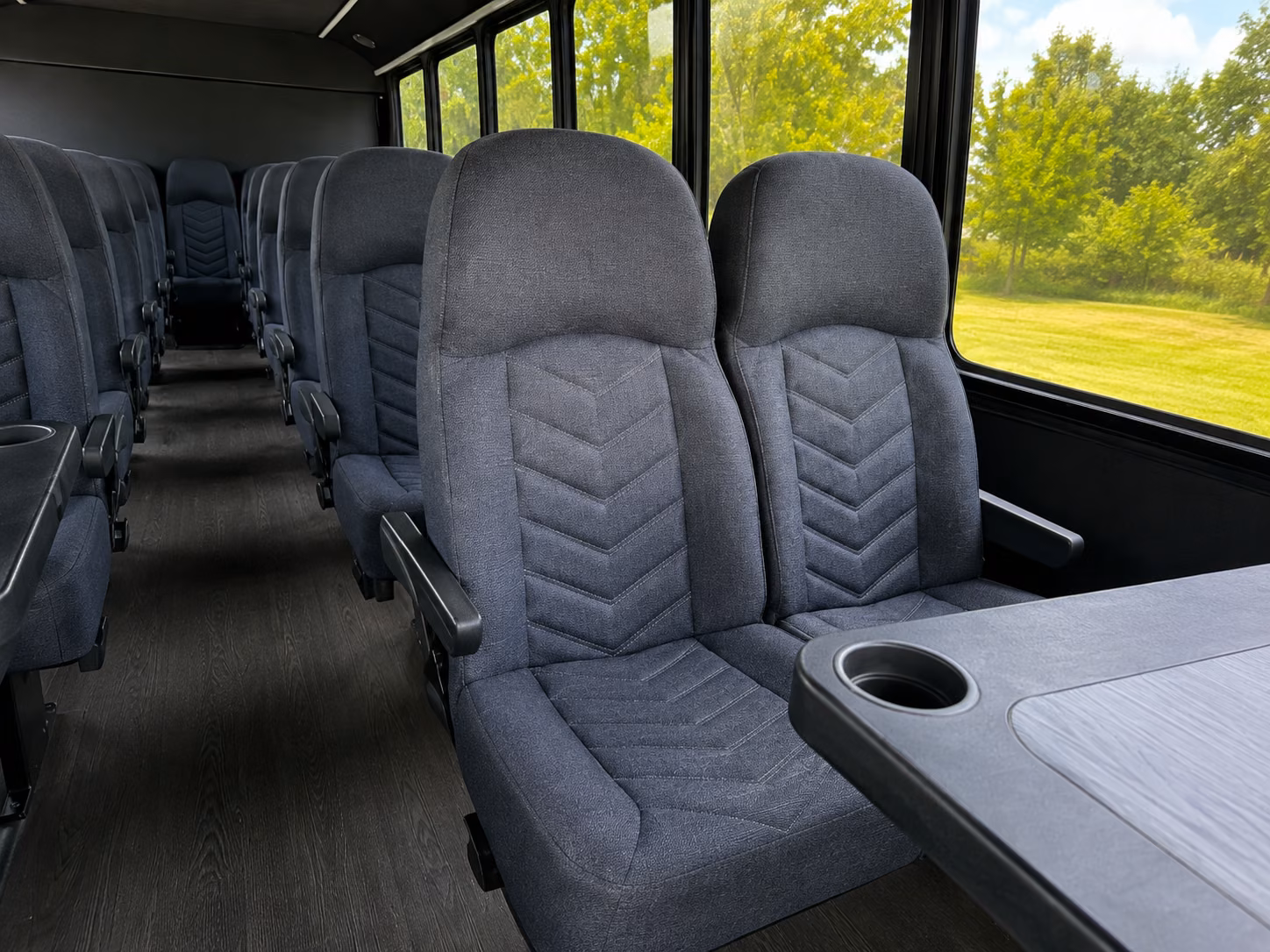 tracy field trip transportation onboard seating