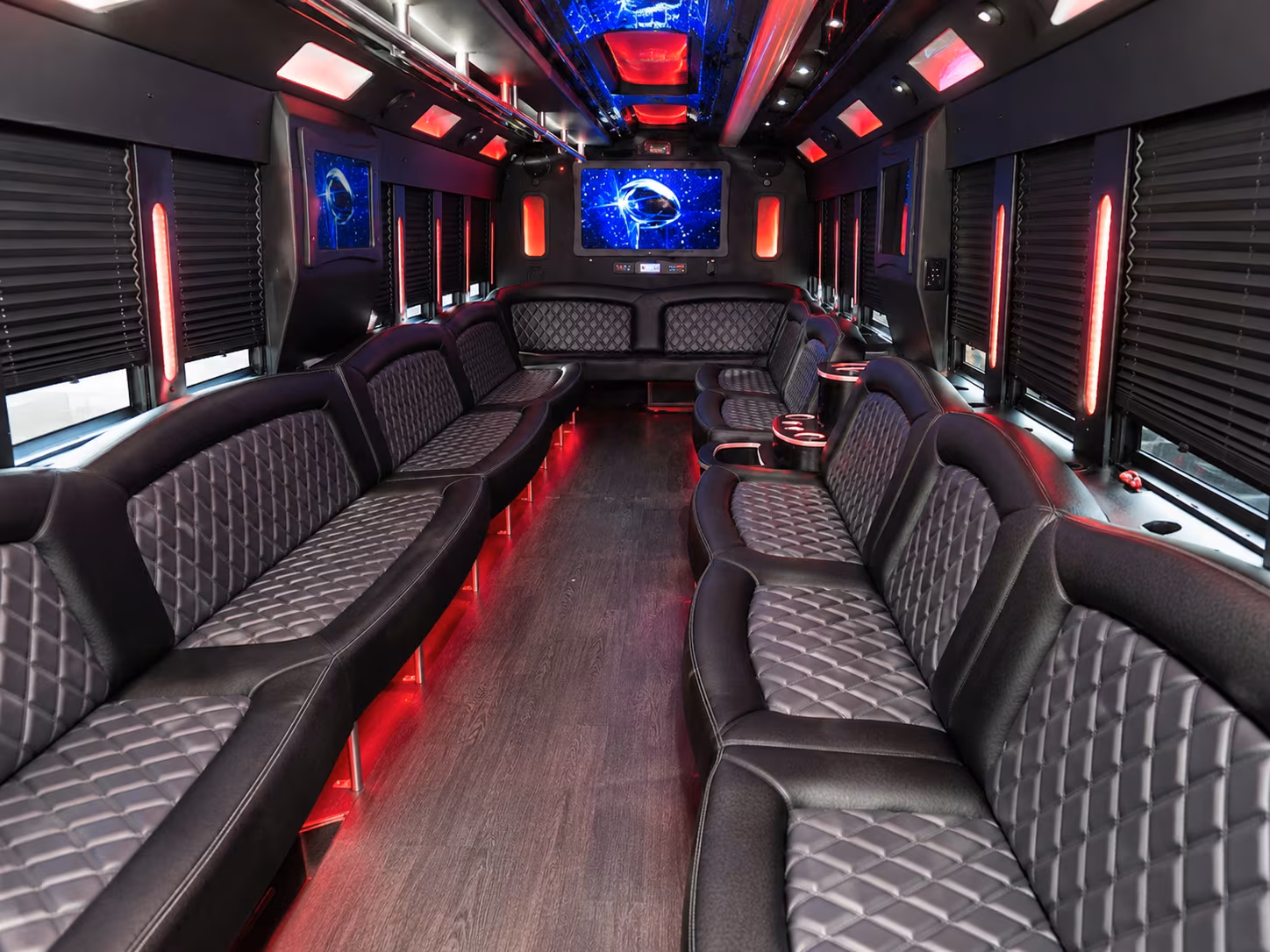 tracy holiday party bus rental