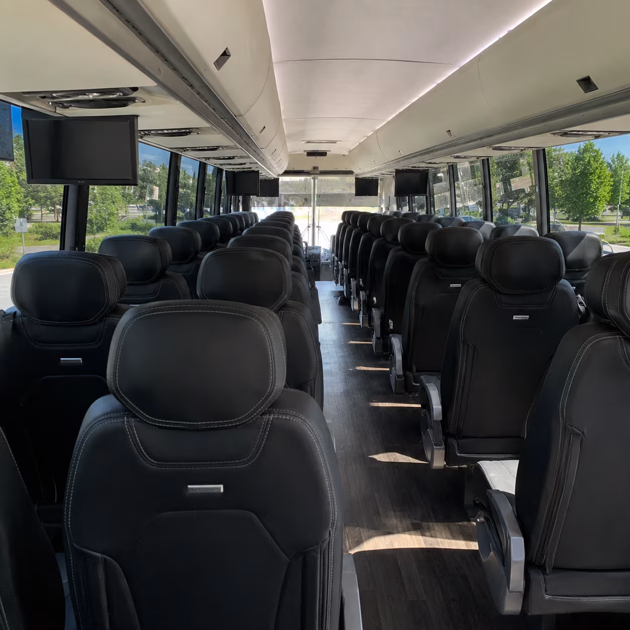 tracy religious group transportation onboard seating