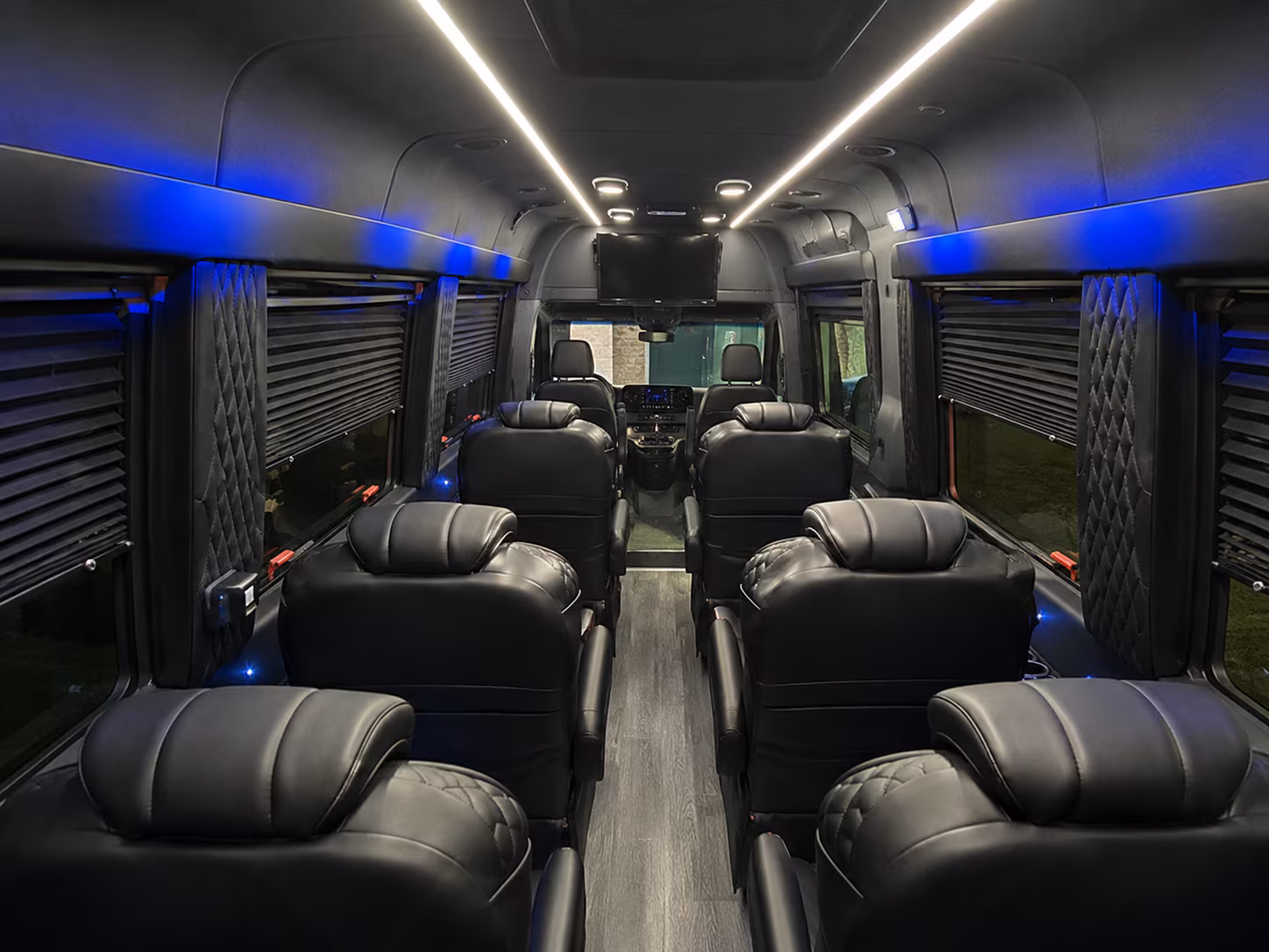 tracy sprinter van with driver interior